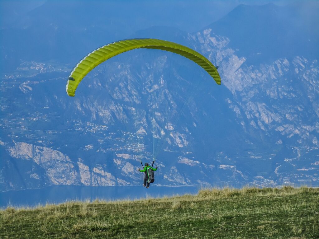 parapendio sul garda